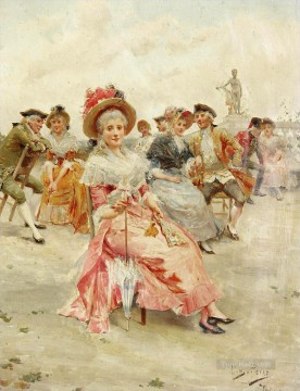 マリアノ・アロンソ・ペレス Painting - 老婦人の肖像画 スペイン ブルボン王朝 マリアノ・アロンソ・ペレス